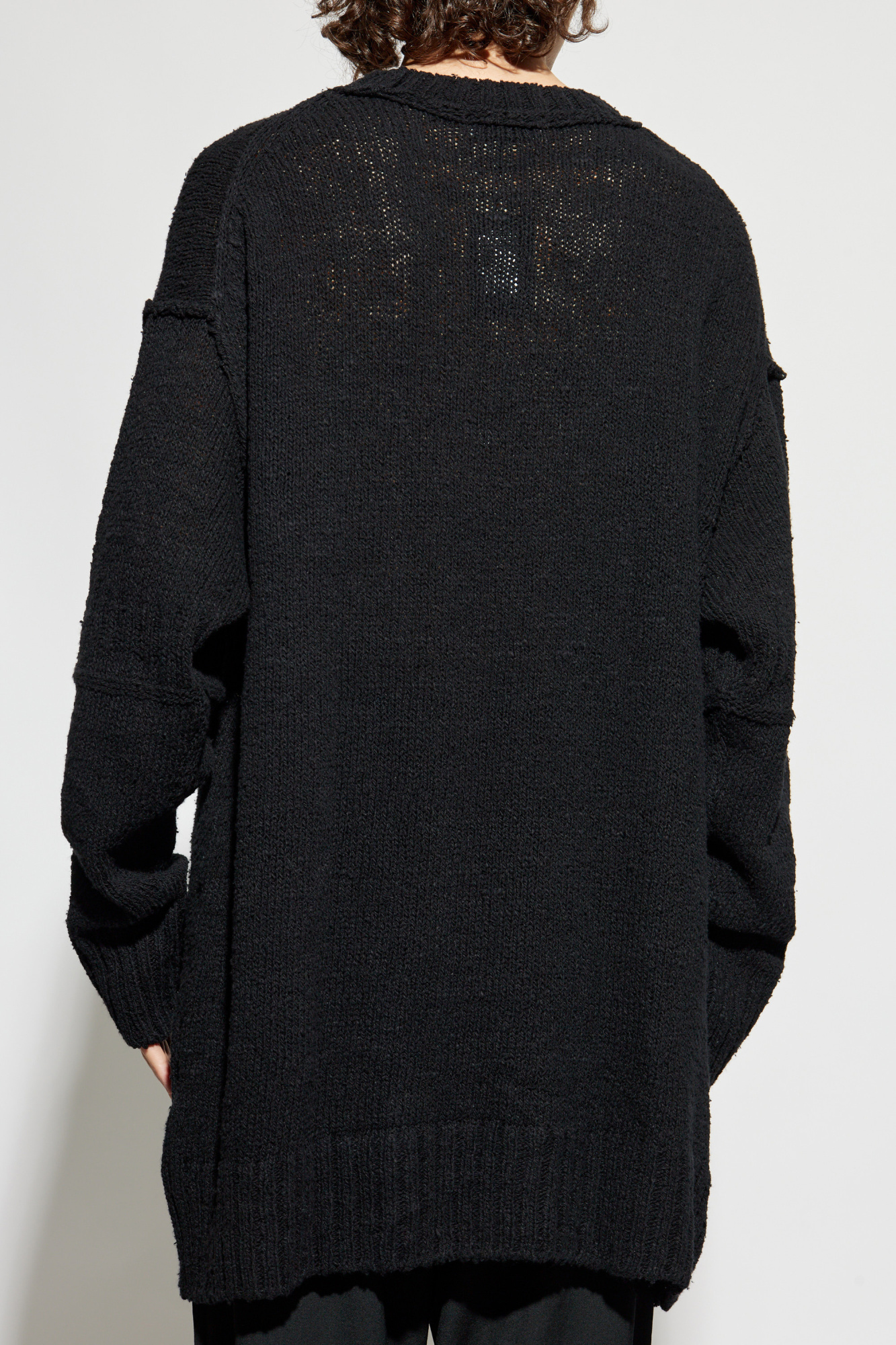Black 'Oversize' sweater Yohji Yamamoto - Vitkac France